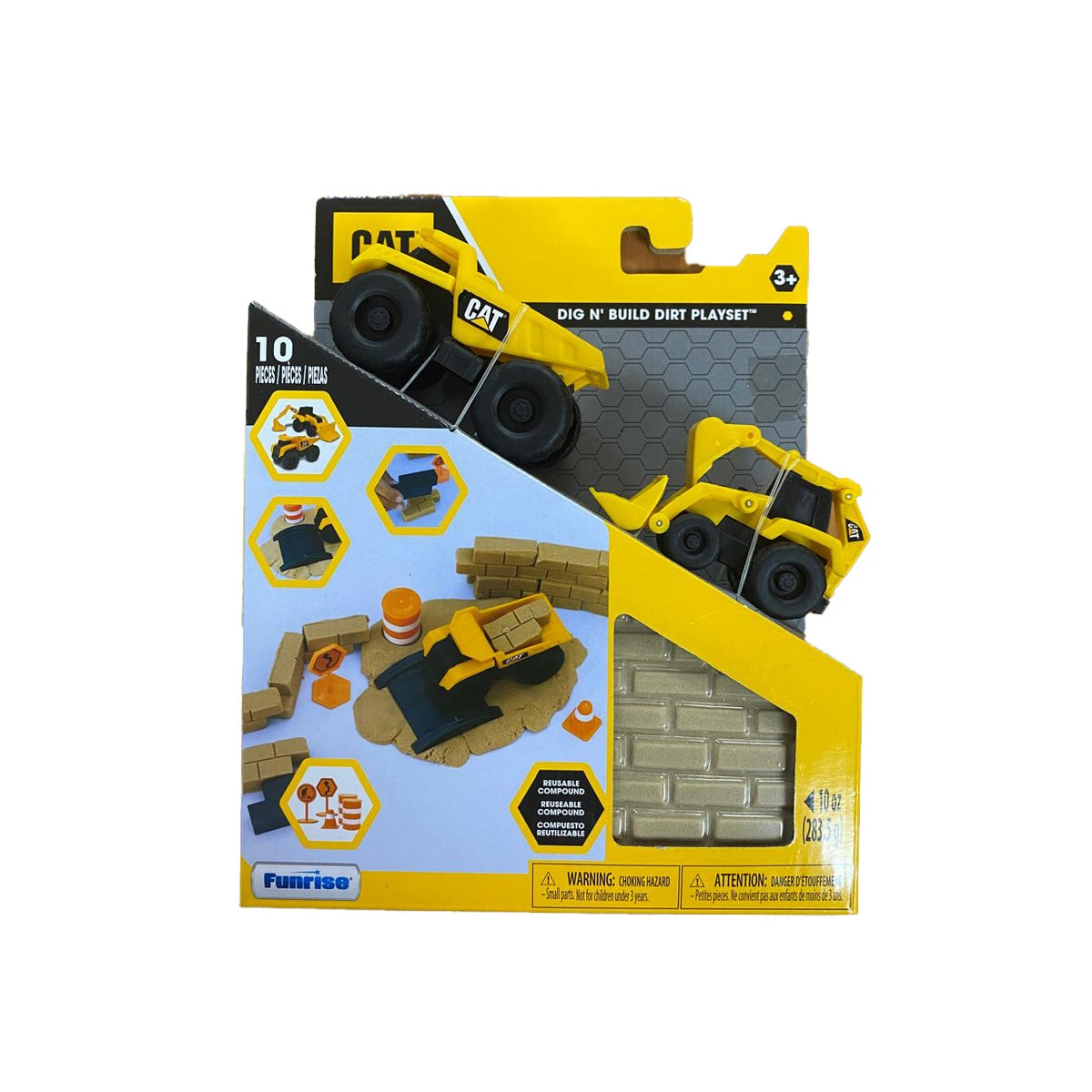 Cat Cavar Y Construir Play Set - Dig N Build Dirt Playset (Escombros)